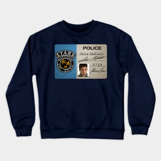 Chris Redfield - Raccoon police Dept. - Photo ID Crewneck Sweatshirt